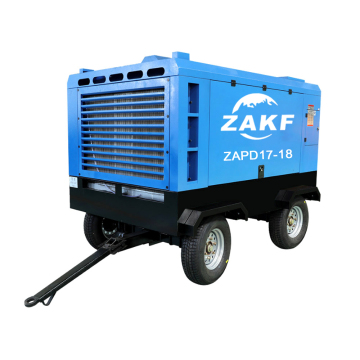 20m3/min 706CFM 261Psi portable diesel air compressor