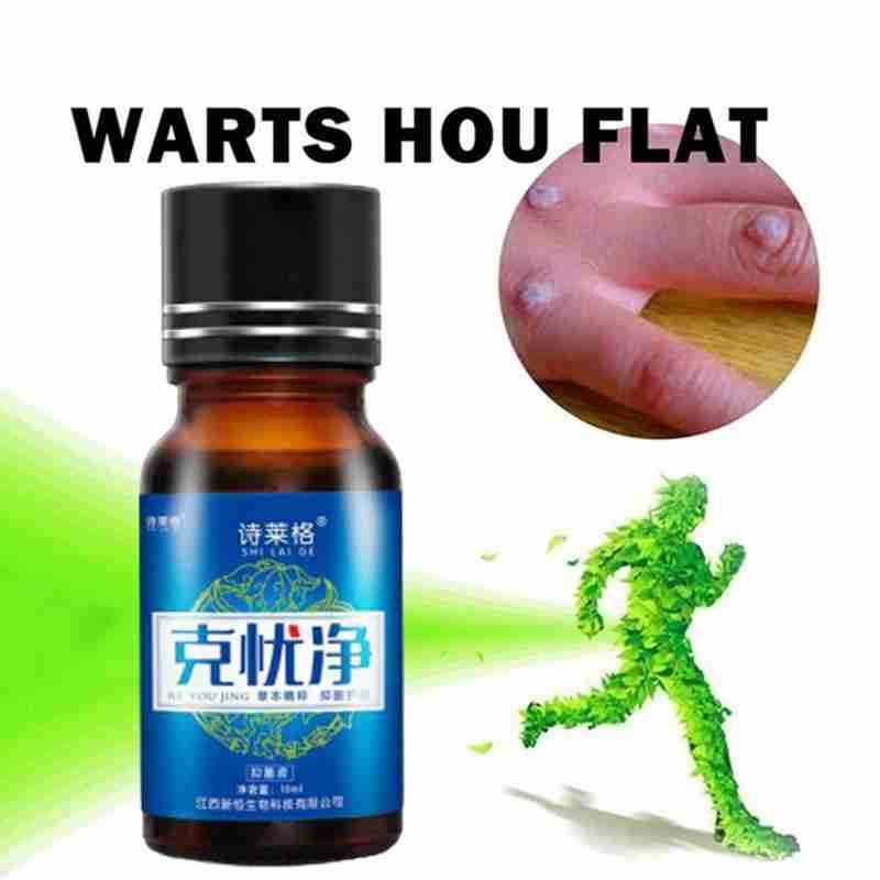 10ml Anti-condyloma Essential Oil Skin Repair Liquid Effective Kill Remover Foot Corn Skin Tag Mole Genital Wart Remover