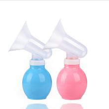 Manual Breast Pump Powerful Baby Nipple Suction Feeding Milk Bottles Breasts Pumps Bottle Sucking Silica Gel