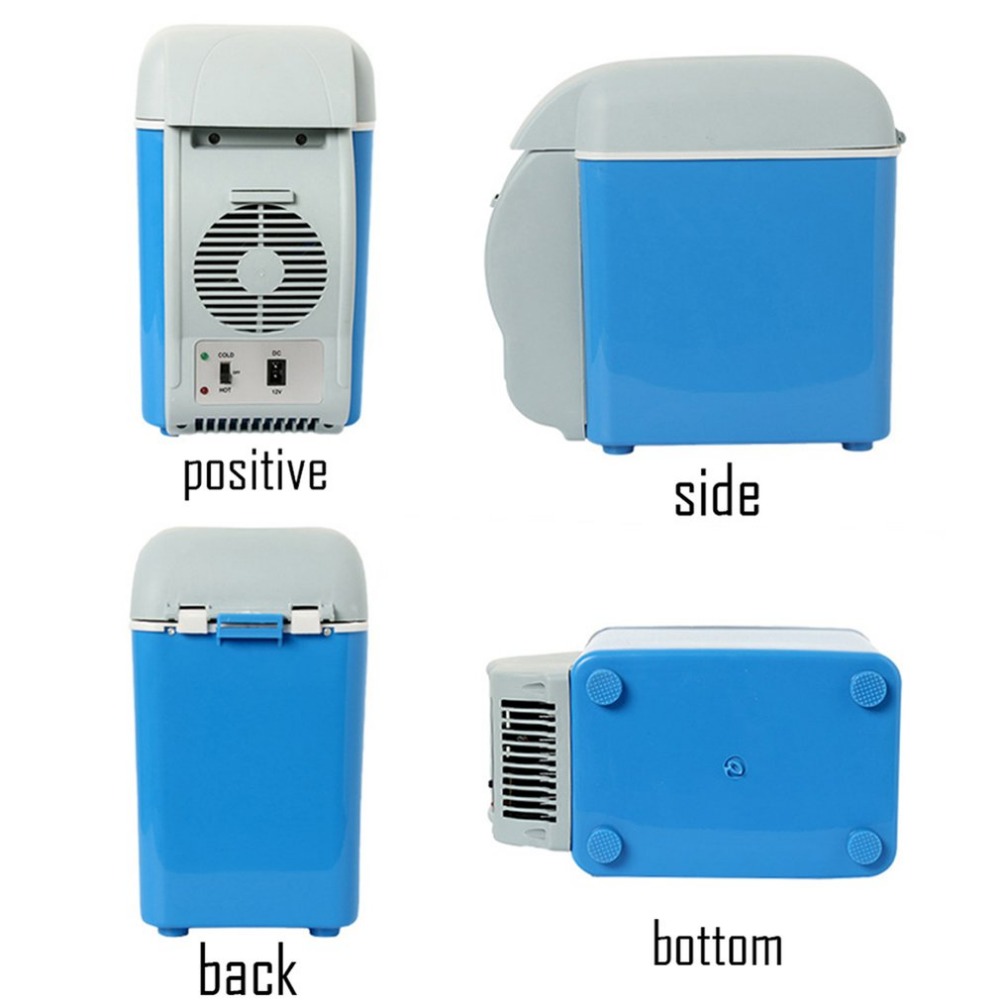 12V 7.5L Facilating Car Refrigerator Mini Electronic Refrigerator Freezer Cooler Travel Dual-use