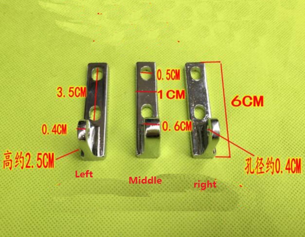 Left/Middle/Right Zink alloy Door Hinge for Disinfecting Cabinet Parts