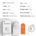 1600W Instant Heating Water Dispenser ElectricWater Pump Dispenser 3s Fast Heating Dispensador 7 Stage Temperature Bottle Pump