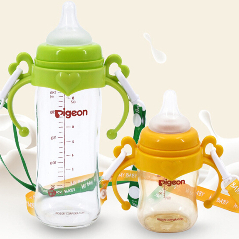 Feeding Bottle Grip Handles For Wide Mouth Classic Series Feeding Milk Bottle Feeding Baby Bottle Accessories