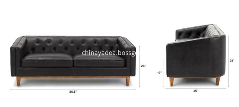 Size-of-Alcott-Oxford-Black-Leather-Sofa