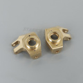 2PCS Brass Heavy Duty Front Steering Knuckle Cup for 1/10 RC Crawler Axial SCX10 II 90046 90047 Upgrade Parts
