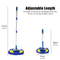 110cm Car Cleaning Brush Telescoping Long Handle Auto Accessories Car Wash Brush Cleaning Mop Chenille Broom