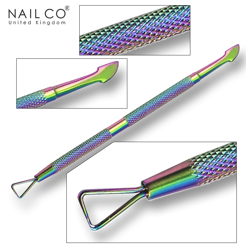 NAILCO High Quality Stainless Steel UV Nails Gel Remover Nail Cuticle Tweezer Dead Skin Pusher Clipper Nail Art Manicure Tools
