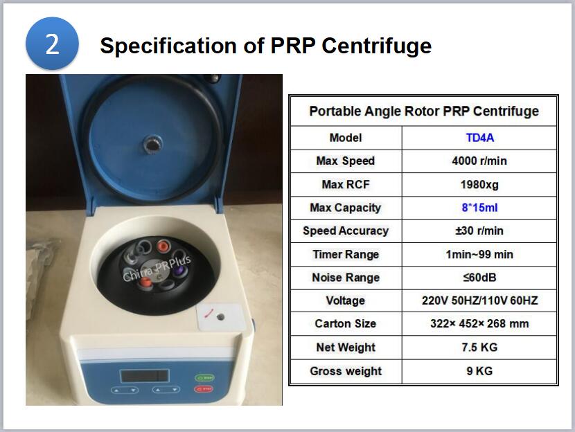 2020 beauty low speed PRP centrifuge laboratory prp centrifuge use 8ml 10ml 12ml 15ml glass tube