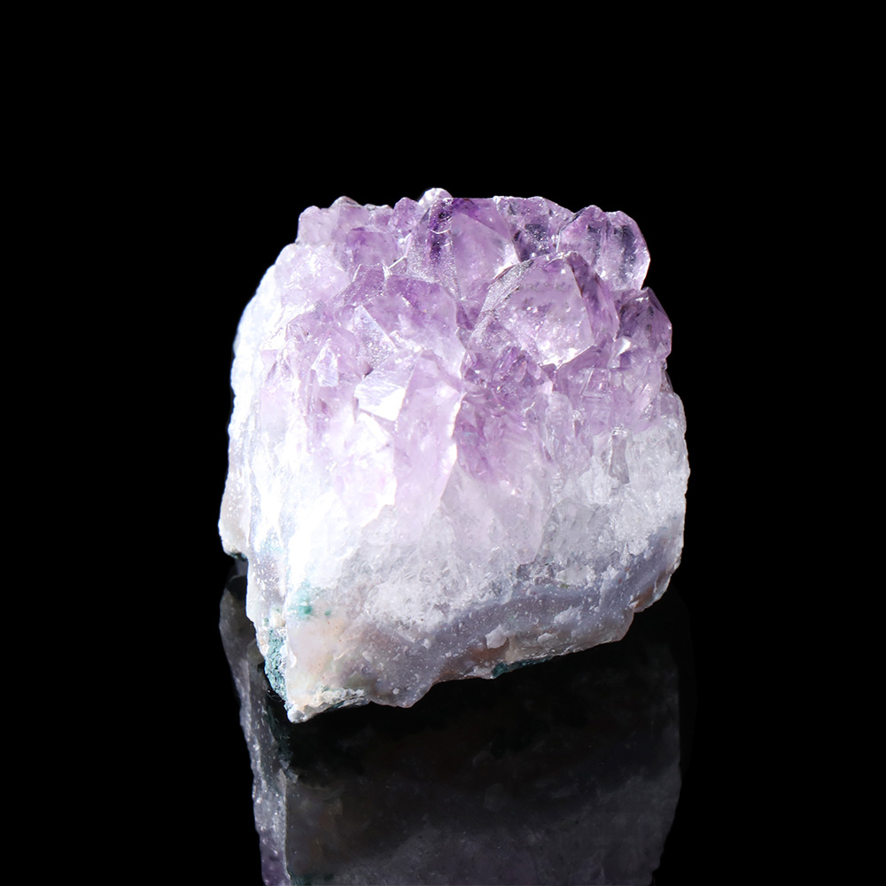 1PC Natural Amethyst Cluster Quartz Crystal Mineral Specimen Healing Stones Gift Rough Ore Geography Teaching Dream Home Decor