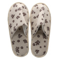 Home Guest Indoor Slippers Men Women Hotel Travel Spa Portable Folding Disposable Supplies Unisex Slippers Summer Linen