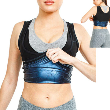 Women Thermo Shirt Sweat Sauna Tank Tops Body Shapers Waist Trainer Slimming Vest Fitness Shapewear Belt Body ECMLN Dropshing