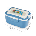 Electric Container Heated Food for Lunch Portable Lunch Box Container Food Warmer Rice Cookers Car 12V Truck 24V House 220V
