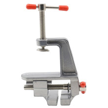Aluminum Miniature Small Jewelers Hobby Clamp On Table Bench Vise Mini Tool Vice 30mm Clamp Opening