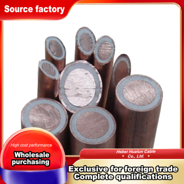 Corrosion and Overload Resistant Copper Sheathed Cable