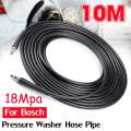 10m High Pressure Washer Hose for Bosch Water Cleaning Hose Cord Pipe Car Washer Extension Hose Plastic Sewer Drain Hose