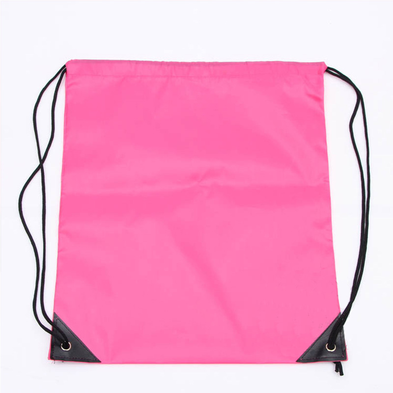 Portable Men Women Sports Gym Bag Nylon Drawstring Bags Belt Riding Backpack Shoes Bag Clothes Yoga Running Fitness Whole Sale