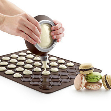 Silicone Macaron Pastry Oven Baking Mould Sheet 30-Cavity DIY Mold Baking Mat Silicone Baking Mat Bakery Tools Kitchen Supplies