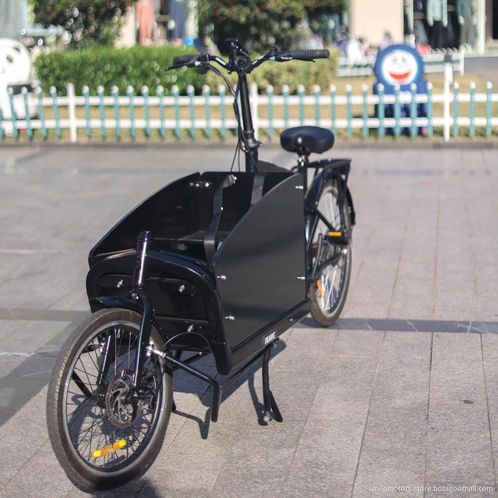 250w europe cargo bicycle front carrier cargo bike