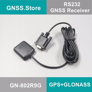 free shipping 5V rs232 DB9 RS-232 GPS glonass receiver Antenna Gnss Chip Module Design,NMEA0183.