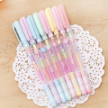 Change Pen Paper Fluorescent Paint Pens Pencils Writing Markers Highlighters Pens Kids Painting Gift