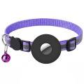 Pet Reflective nylon AirTag Dog Collar with bell