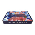 NEW 72/120pcs Colors Pencil lapis de cor Oil Colored Pencils for Kids gifts Sharpener sticker School Art Supplies