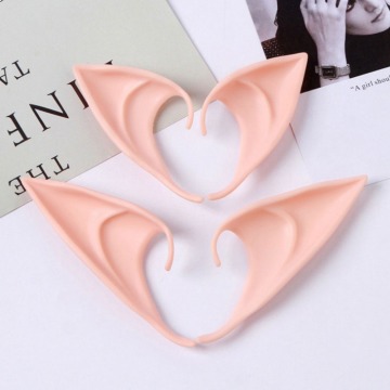 1 Pair Halloween Party Elven Elf Ears Pointed Anime Fairy Cospaly Costumes Vampire Soft Christmas Party Mask Gags & Practical Jo