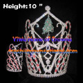 10inch Height Crystal Christmas Tree Crowns