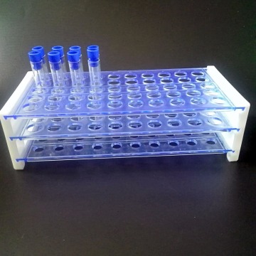 laboratory Plastic Test Tube Rack for 13mm Tubes, Hole 50, Detachable,Free shipping