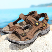 CAMEL High Quality Summer Soft Light Comfortable Men sandals Shoes Outdoor Beach Plus Big Size Casual Non-Slip shoe Man