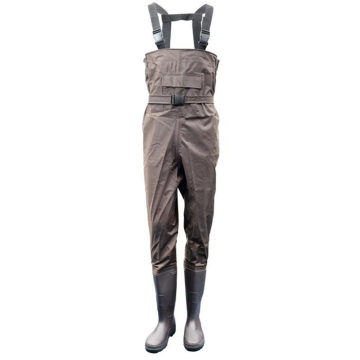High-Jump Ultra-thin 0.34mm Siamese Fishing Waders Waterproof 700D Nylon+PVC Breathable Chest Height Pocket+Belt Fishing Overall