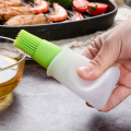 Baking Oil Brush Silicone Oil Bottle With Brush Grill Oil Brushes Liquid Oil Pastry Kitchen Baking BBQ Accessories Kitchen Tool