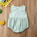 2019 Baby Summer Clothing Cute Toddler Baby Girl Lace Bodysuit Jumpsuit Sleeveless Sunsuit Clothes Casual Playsuit Outfits 0-24M