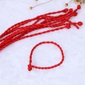 10PCS Hand preparation Red String Kabbalah Bracelets Ethnic Red Rope Lanyard wholesale ethnic style Accessories Jewelry
