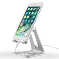 Foldable Aluminium Alloy Desktop Mobile Phone Holder Desk Stand Tablet PC Adjustable Phone Mount For iPhone iPad For Samsung