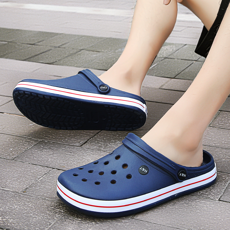 Sandals For Men 2020 Summer Hole Beach Sports Women Slip-on Shoes Female Male Croc Clogs Crocks Crocse Water Mules