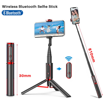 Ulanzi SK-01 3 in 1 Wireless Bluetooth Selfie Stick Foldable Tripod Expandable Monopod with Remote Control for iPhone Android