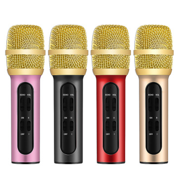 C11 Mobile Phone K Song Condenser Sound Card Microphone Wireless K Song Live Singing Handheld Microphone Recorder Mic Dropship