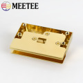 1/2pcs High Quality Bag Lock Snap Women Handbag Metal Buckles Mortise Lock DIY Replacement Purse Locks Clasp Accessories