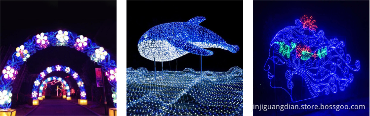 Outdoor LED Motif Lights