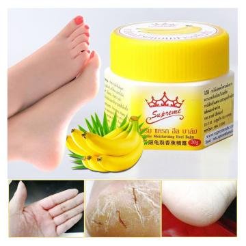 20g Moisturizing Removal Dead Skin Crack Treatment Banana Oil Anti-Drying Soften Heel Cracked Repair Cream Hand Feet Care TSLM2