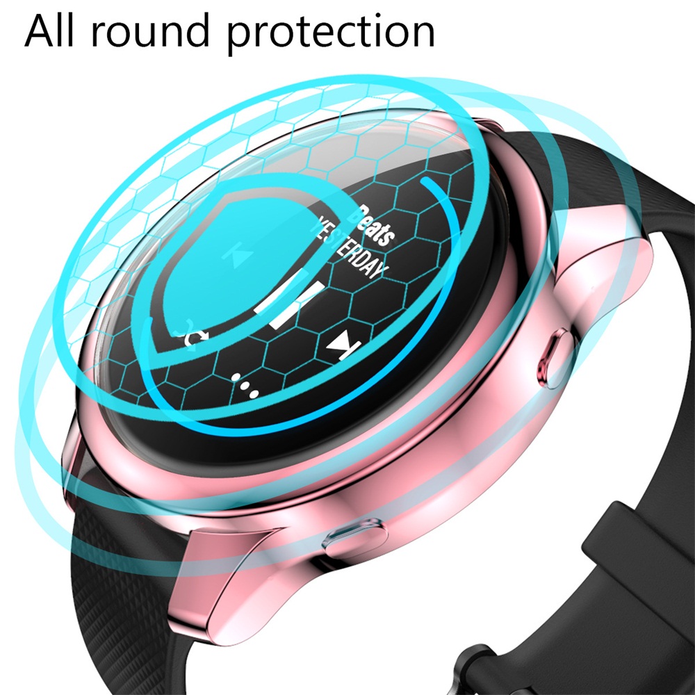360 Protection Ultra Thin TPU Watch Case Protective Shell Full Cover Screen Protector For Garmin Venu Smart Watch Band Accessory