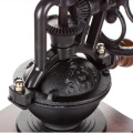 HOT Manual Coffee Grinder Antique Cast Iron Hand Crank Coffee Mill With Grind Settings & Catch Drawer