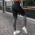 Dip Dye Seamless Yoga Leggings Sport Women Female Black Pink High Waist Legging Workout Gym Suit Fitness Wear Booty Sporta Pants