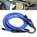 1.5M Outdoor Travel Car Luggage Fixing Rope Indoor Clothesline Car Elastic Bungee Cord Luggage Straps Ropes Belt Durable Elastic