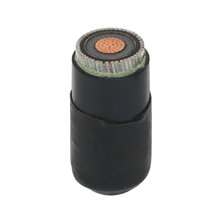 Single-core copper armoured cable