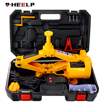 E-HEELP Portable 12V Car Jack 3Ton Electric JackLifting Machinisms Lift Jack MutiFunction Auto Lift Scissor Jack