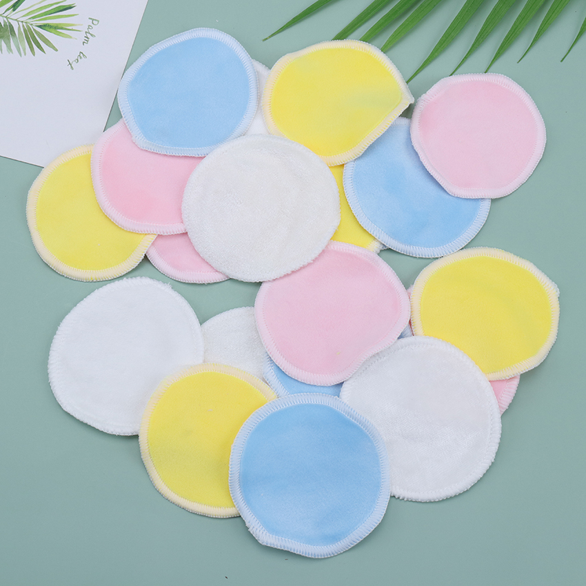 5PCS Reusable Cotton Pads Makeup Remover Washable Facial Cleansing Double Layer Washable Pad Cosmetics Skin Care