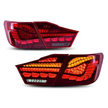 HCMOTIONZ Car Back Lamps Assembly DRL Start UP Animation 2012-2015 LED Tail Lights for Toyota Camry
