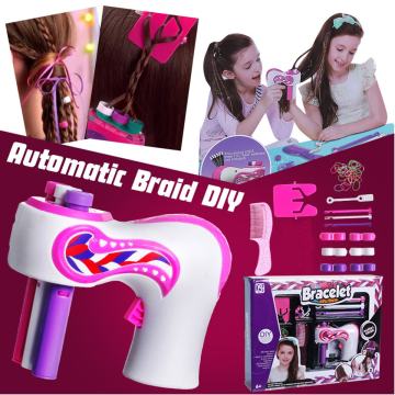 Electric Automatic Hair Braider DIY Stylish Braiding Hairstyle Tool twist braider Machine Hair braid Weave Roller Twist For Girl